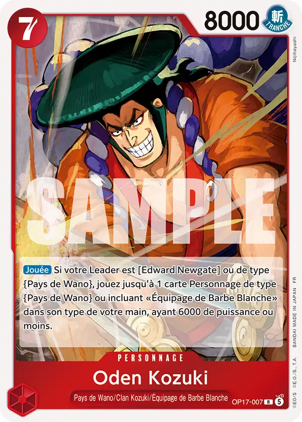 Oden Kozuki (OP17-007)