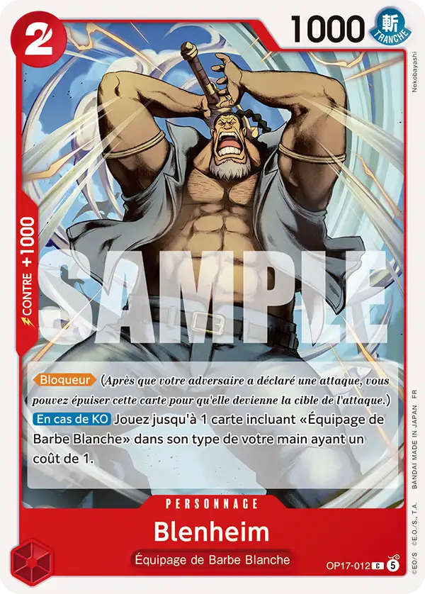 Blenheim (OP17-012)