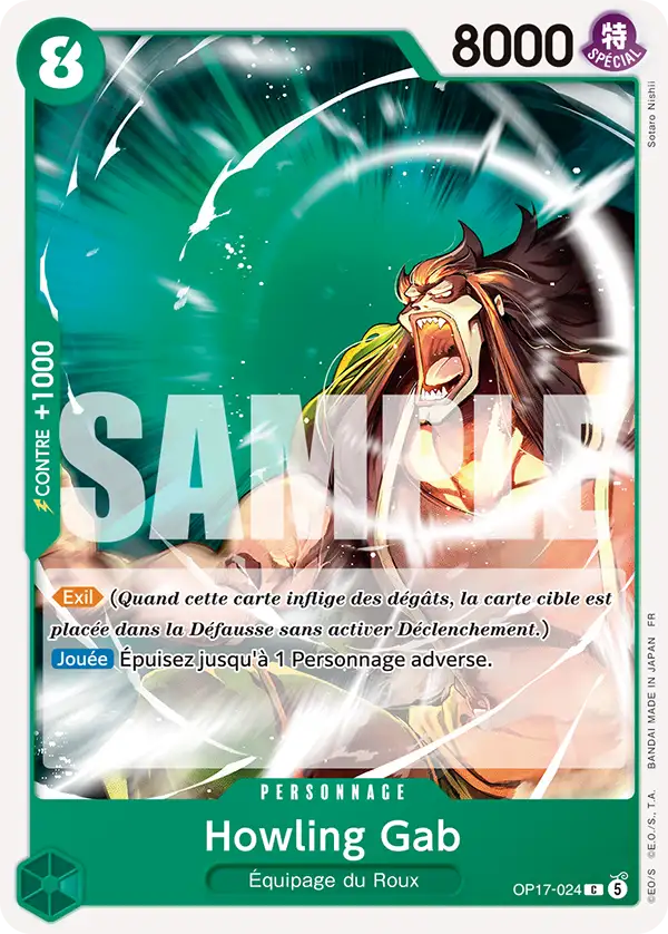 Howling Gab (OP17-024)