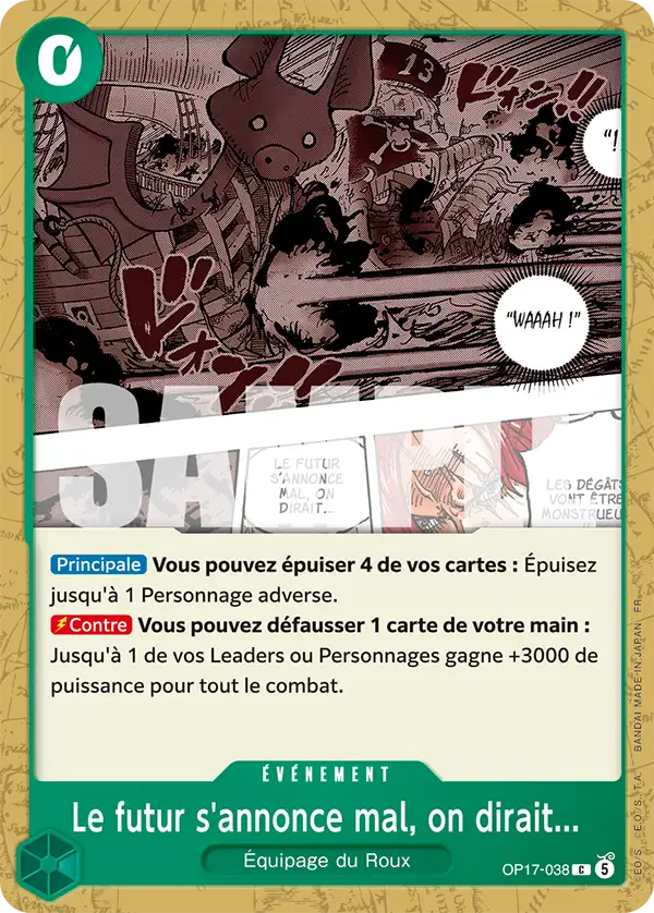 Le futur s'annonce mal, on dirait... (OP17-038)