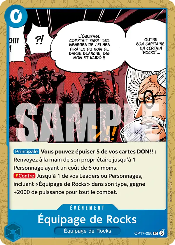 Équipage de Rocks (OP17-056)