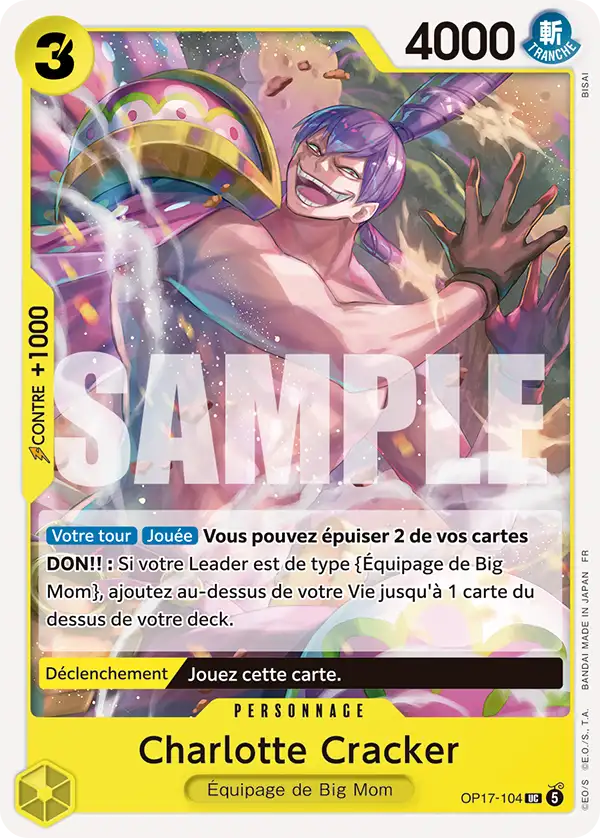 Charlotte Cracker (OP17-104)
