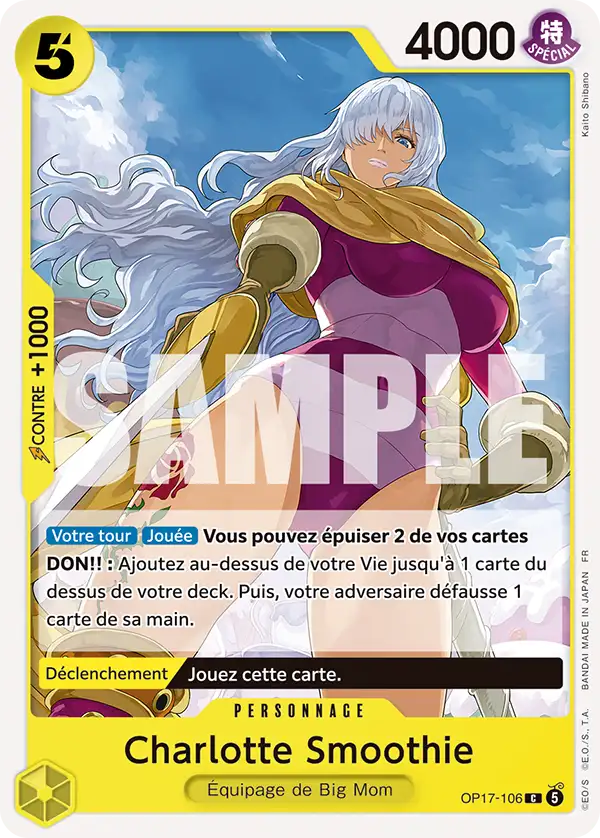 Charlotte Smoothie (OP17-106)